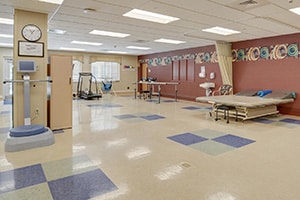 A care room at Whitehall Borough